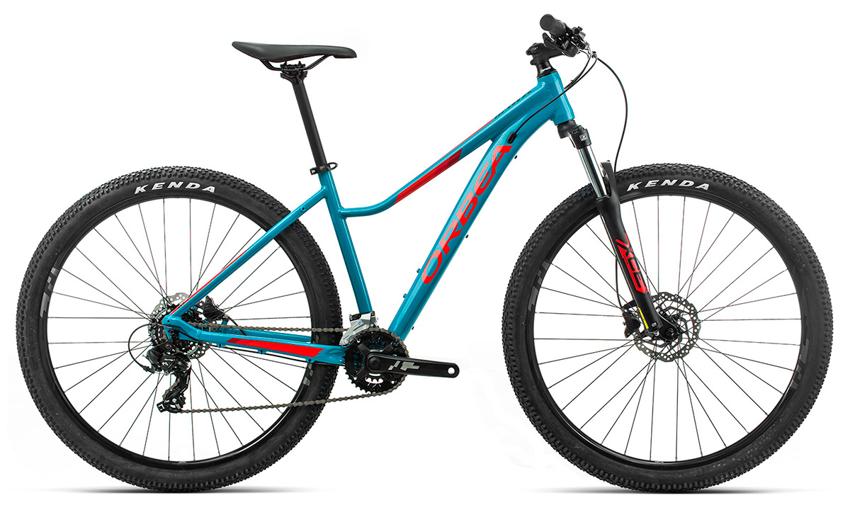 Фотография Велосипед Orbea MX 27 ENT 50 (2020) 2020 Сине-красный